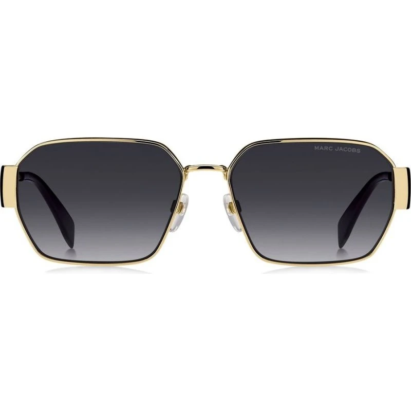 Marc Jacobs Marc 805/S Gafas de Sol Rectangulares Oro y Gris