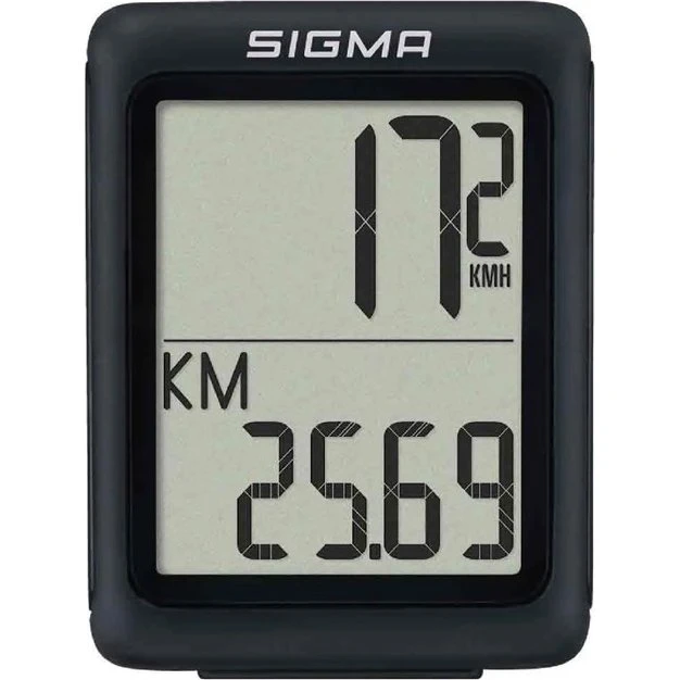 Sigma BC 5.0 WR Cuentakilómetros Alámbrico Negro