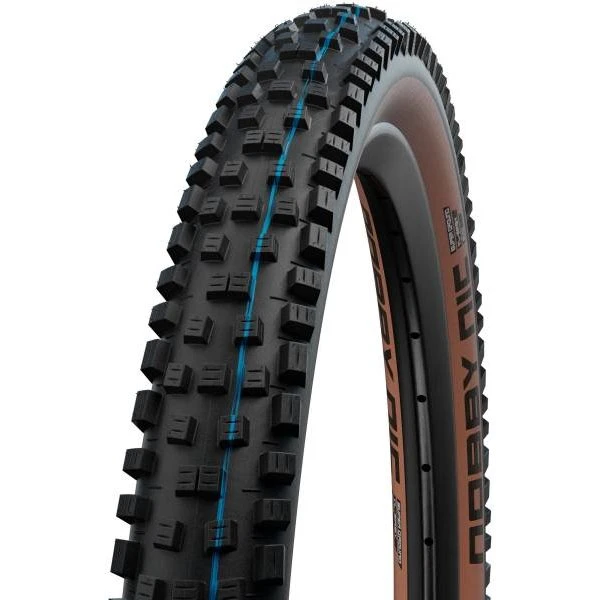 Schwalbe Nobby Nic 26x2.40 EVO TLE Plegable Negro