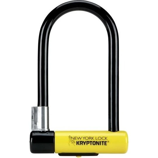 Kryptonite U-Lock New York Standard 16mm Negro/Amarillo