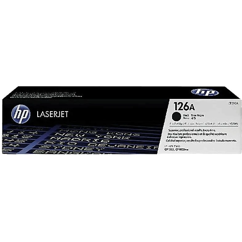 HP 126A (CE310A) Tóner Negro Original para LaserJet