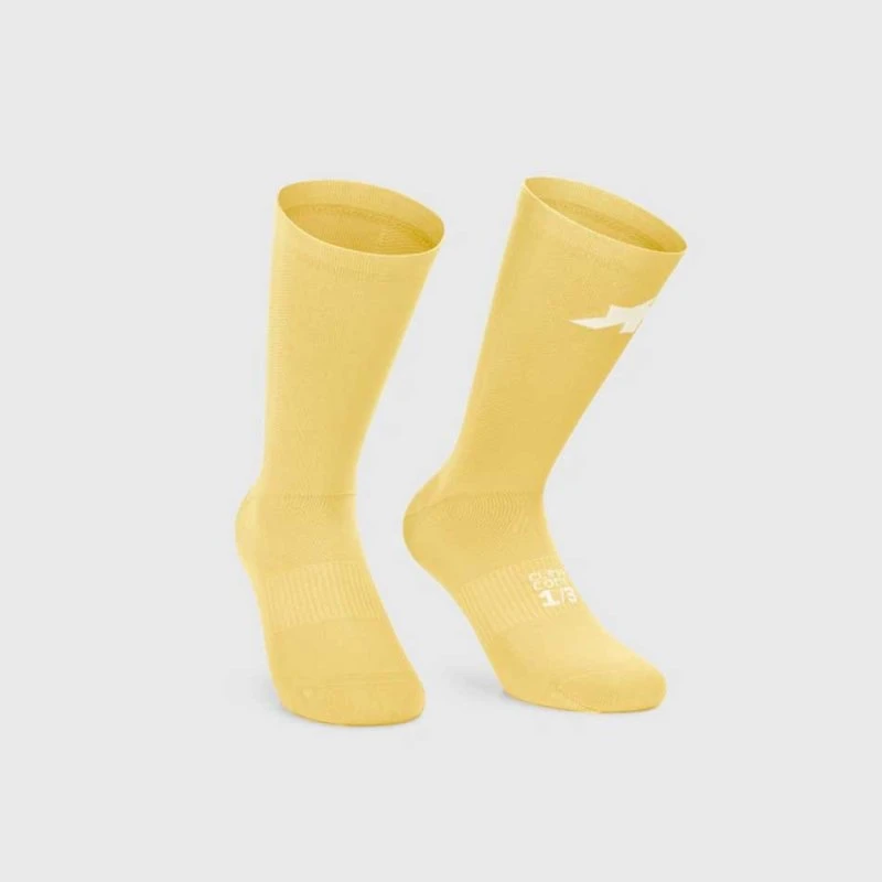Assos Racing S11 Calcetines Amarillo Místico - 39-40