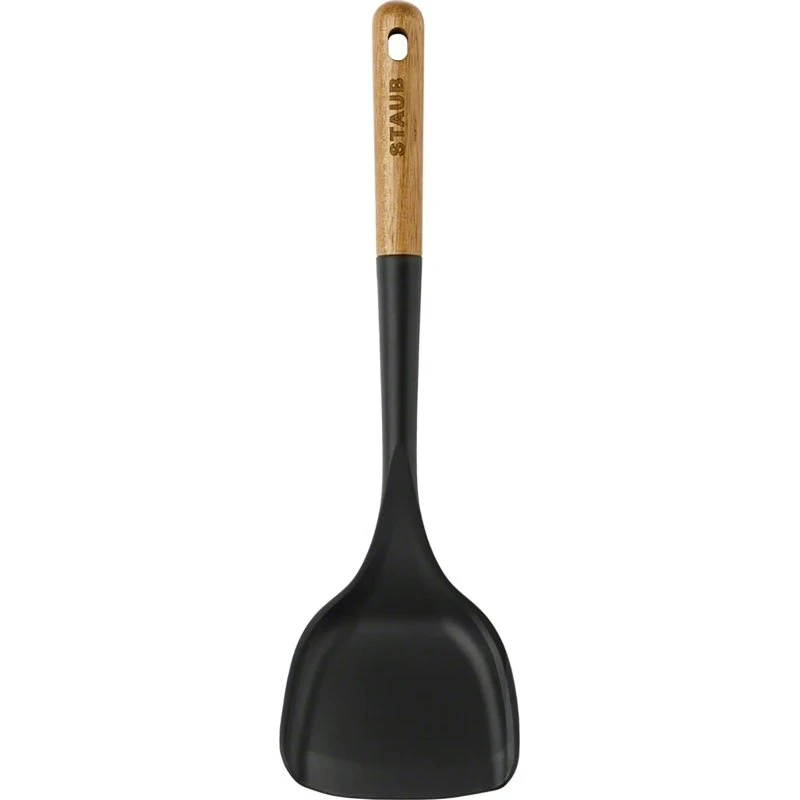 Staub Rasera de Silicona 31 cm con Mango de Acacia