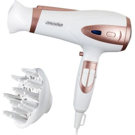 Mesko MS2274 Secador de Pelo Iónico 2400W Blanco
