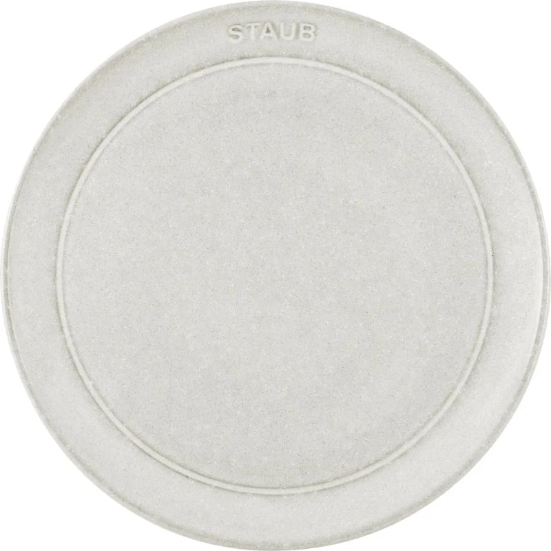 Staub Plato Plano New White Truffle 20 cm