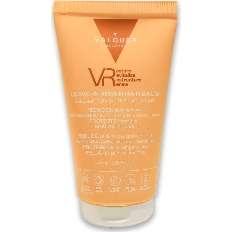 Valquer VR Bálsamo Acondicionador Reparador Sin Aclarado 150 ml