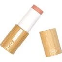 Zao Blush Stick 843 Coral Iridiscente