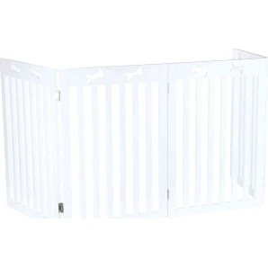Marca Barrera 4 Partes Blanco 60-160x75 cm