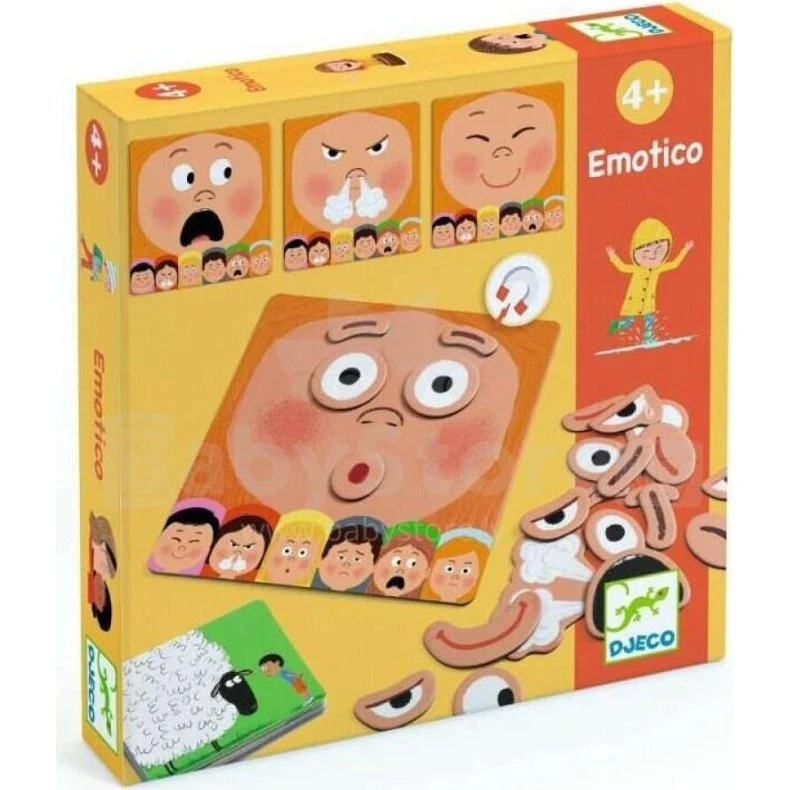 Djeco Emotico - Juego Magnético de Emociones