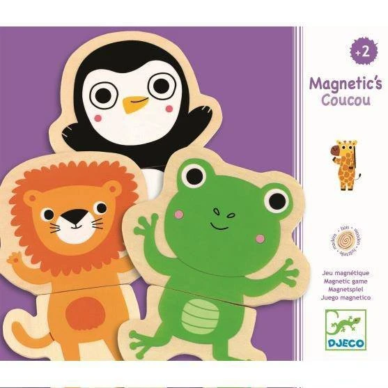 Djeco Magnéticos Coucou - 12 Animales