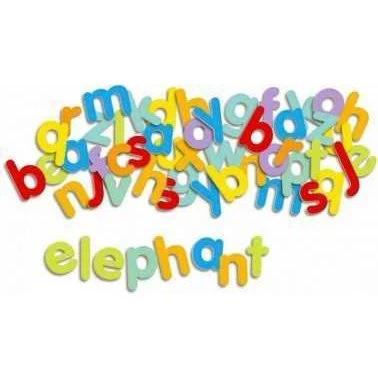 Djeco Letras Magnéticas Minúsculas 83 Piezas