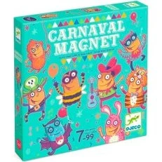 Djeco Carnaval Magnet - Juego de Mesa para 2 Jugadores