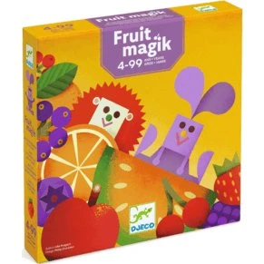 Djeco Fruit Magik - Juego magnético cooperativo +4 años