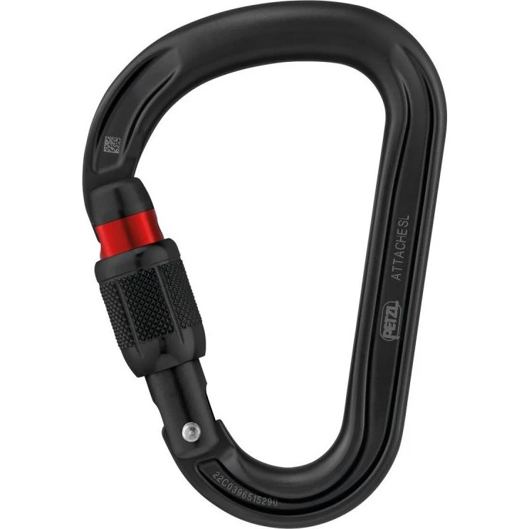Petzl Attache Screw Lock Negro