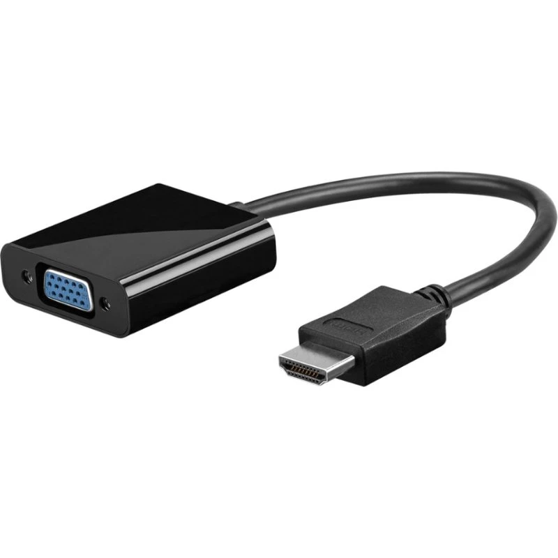 Goobay Adaptador HDMI a VGA con Audio Negro