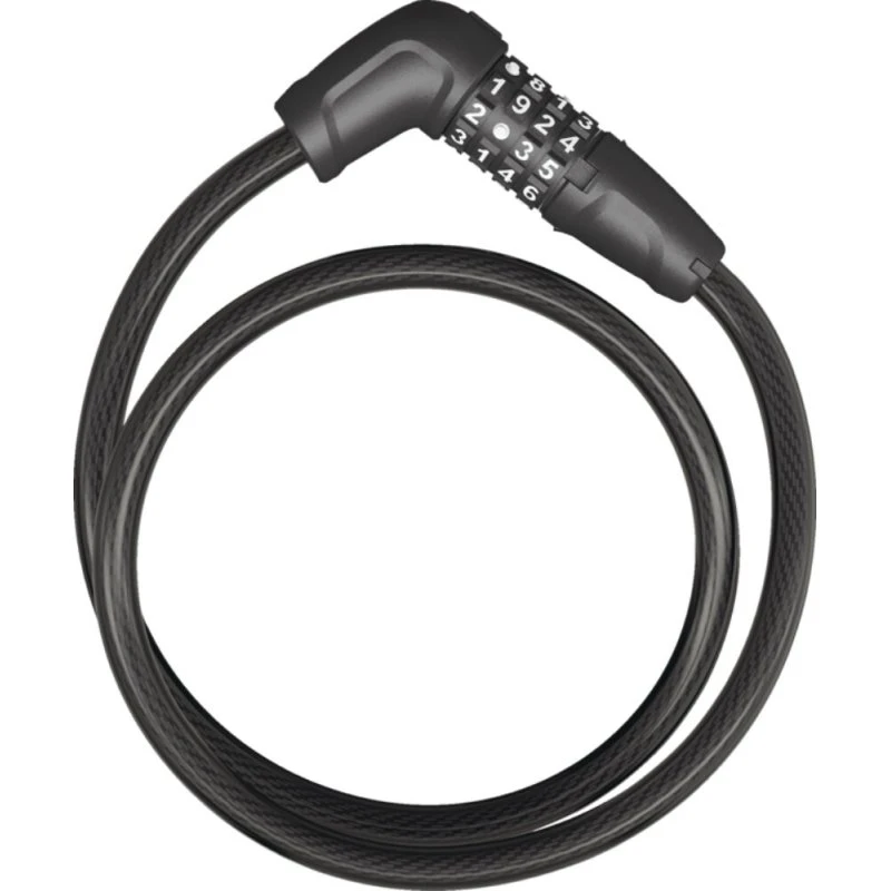 Abus Tresor 6412C/85 SCMU Candado Cable 12mm Negro