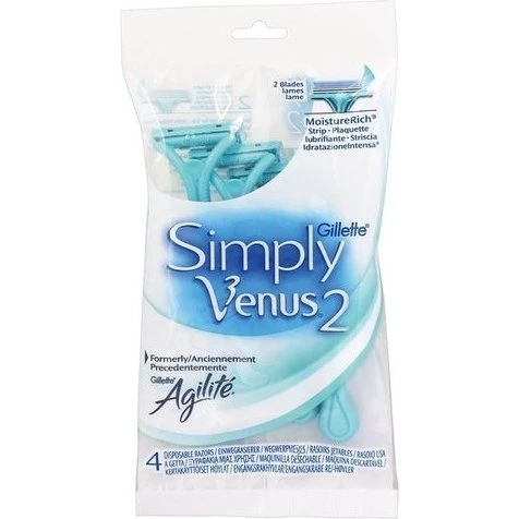 Gillette Venus 2 Maquinillas Desechables Mujer 4 Uds