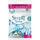 Gillette Venus Maquinilla Desechable Simple 6 uds