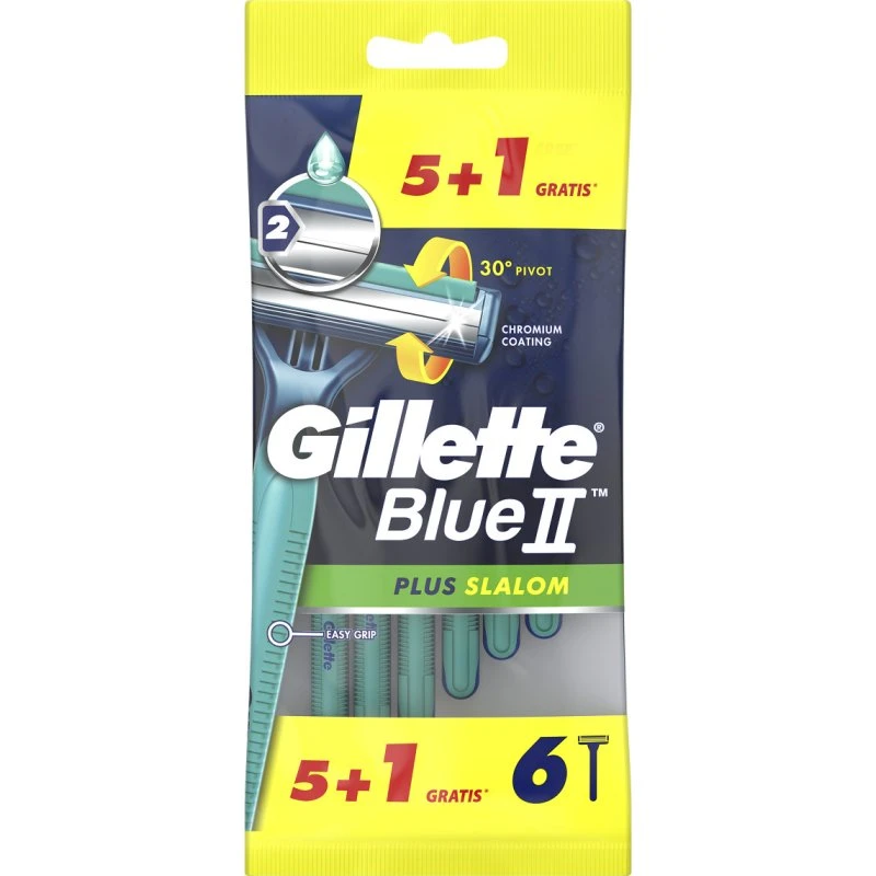 Gillette Blue II Plus Desechable 5+1 Uds