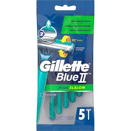 Gillette Blue II Plus Slalom 5UD Desechable
