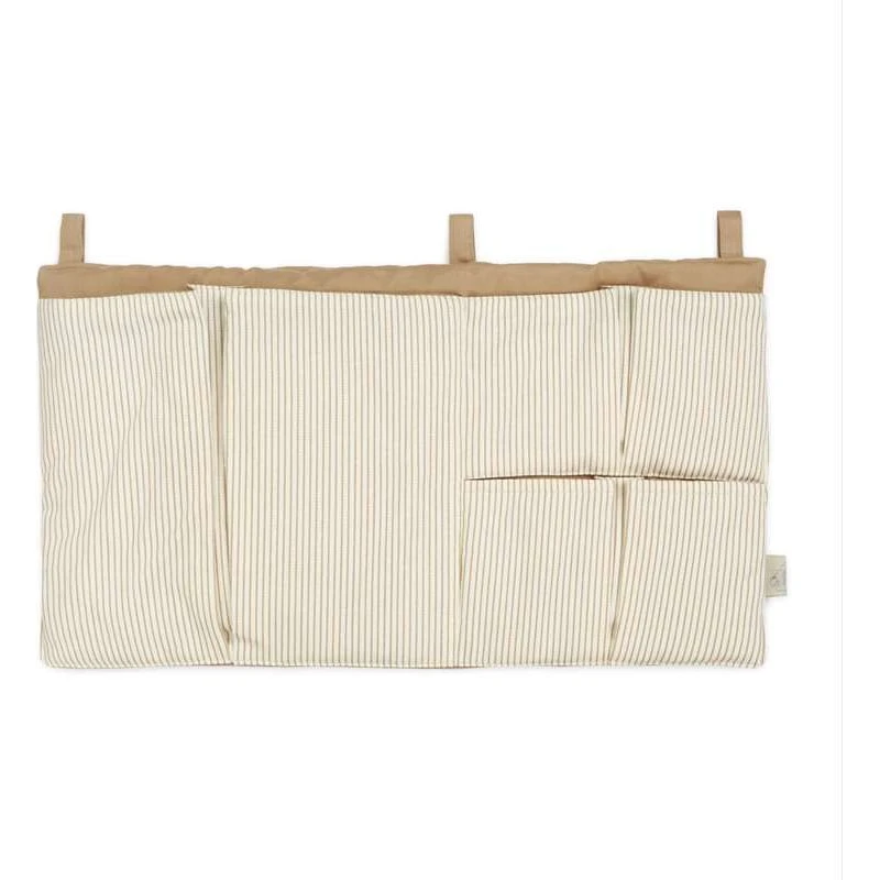 Cam Cam Copenhagen Sängficka Classic Stripes Camel