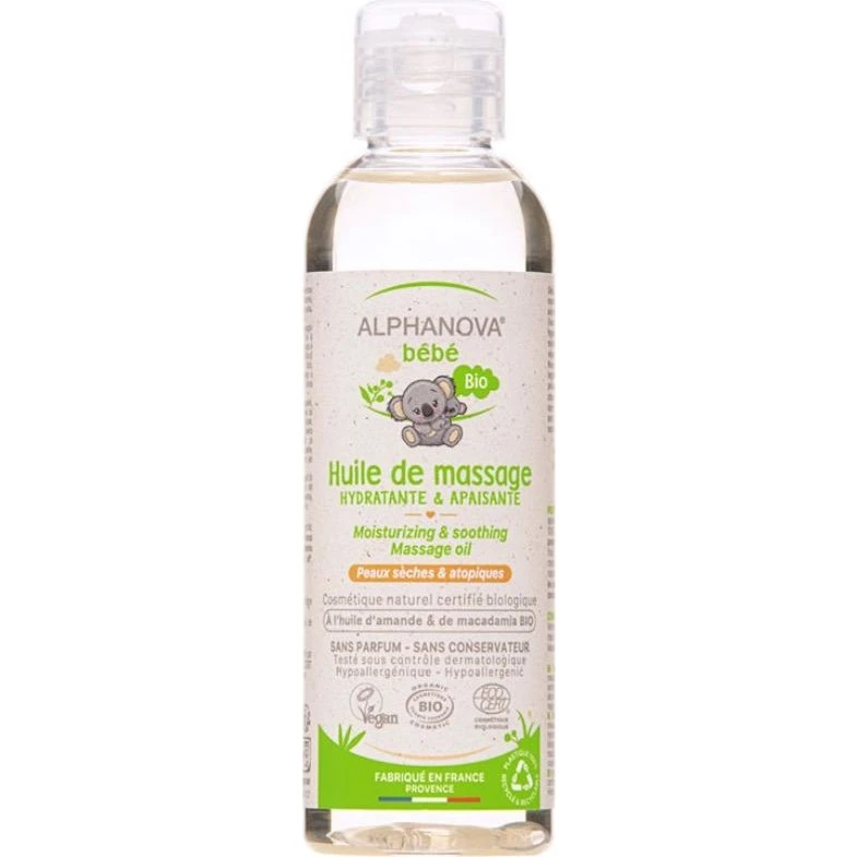 Alphanova Bebé Aceite de Masaje Bio 100 ml
