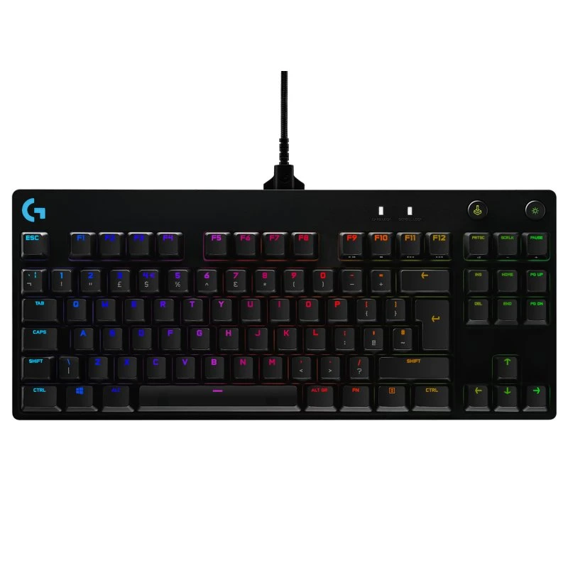 Logitech G PRO TKL Mecánico GX Blue Negro