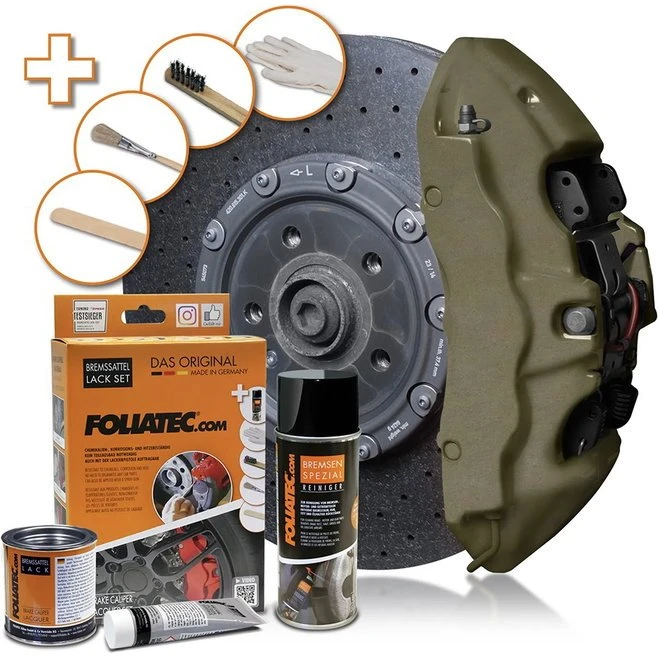 Foliatec FO2189 Pintura Pinza Freno Combat Verde Mate