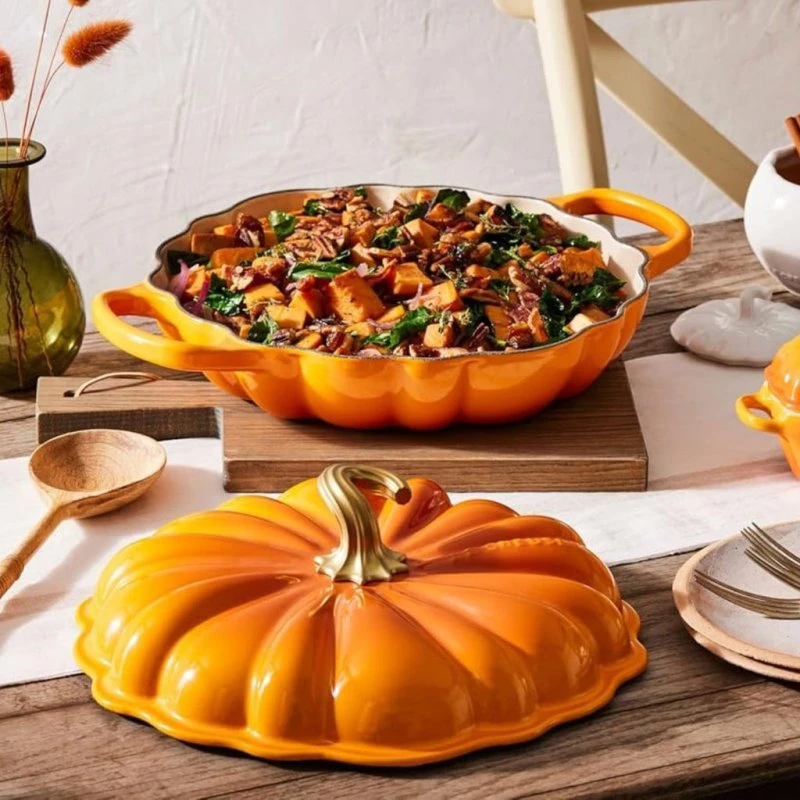 Le Creuset Cocotte Baja Calabaza 28 cm Hierro Fundido