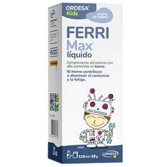 Ferrimax Kids Líquido 110 ml + 18g