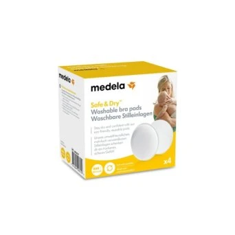 Medela 4 Discos Absorbentes Lavables Antimicrobianos
