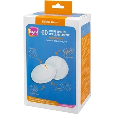 Tigex Discos de Lactancia Ultra Finos 60 uds