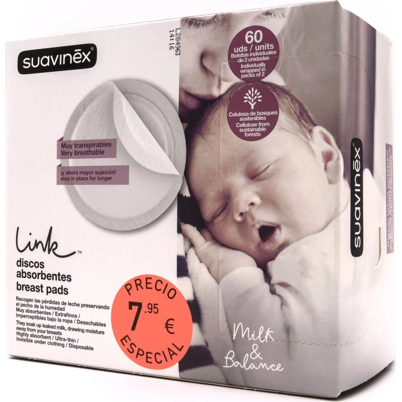 Suavinex Discos Absorbentes Nature 60 uds
