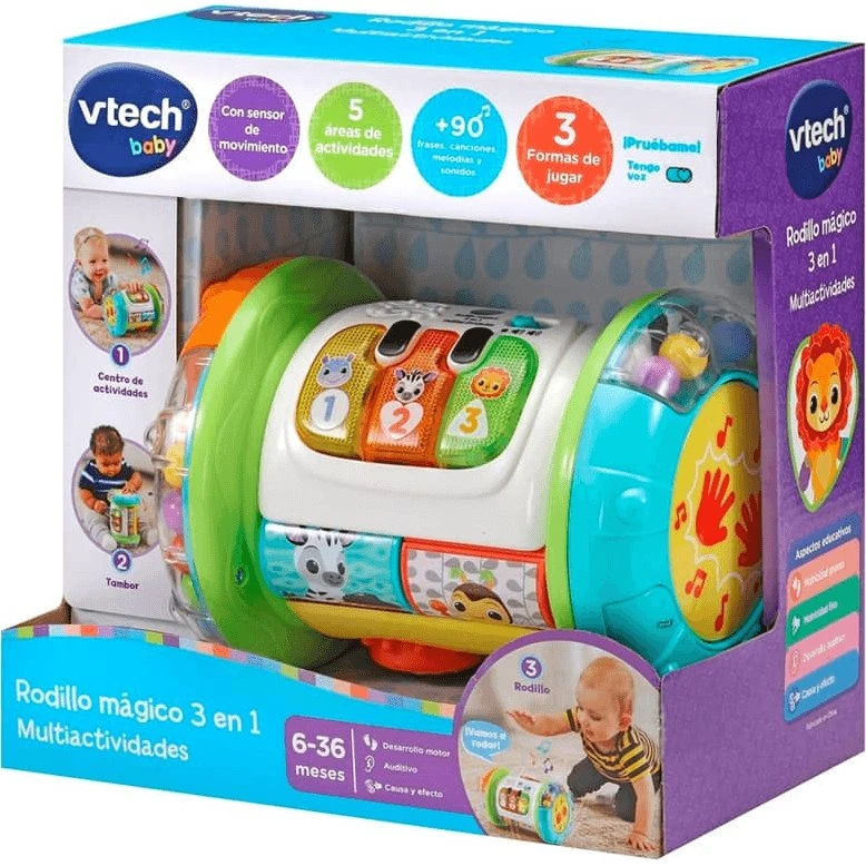 VTech Rodillo Mágico 3 en 1 Multiactividades