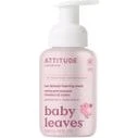 Attitude Baby Leaves Espuma 2 en 1 Sin Fragancia 295 ml