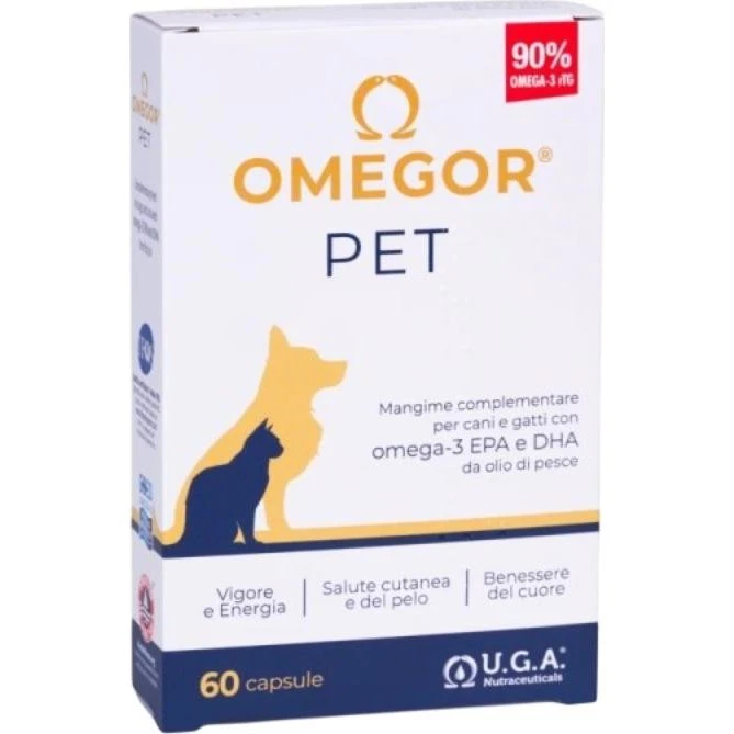 Omegor Pet 500 60 Cápsulas Blandas