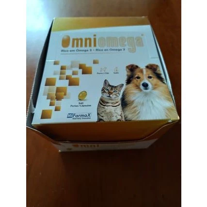 Omniomega 120 Cápsulas Omega 3 + Vitamina E