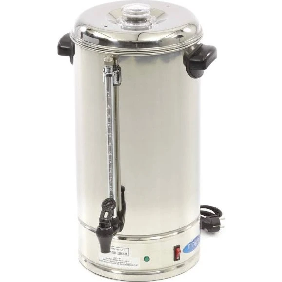 Cafetera Percoladora 15L 120 Tazas Filtro Extraíble