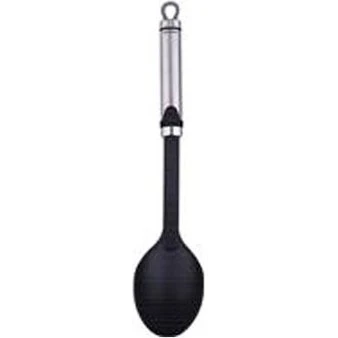 GIZMO Cuchara Cocina Acero Inoxidable y Nylon Negro
