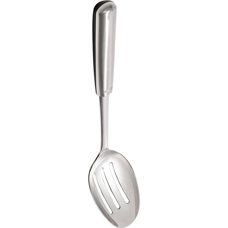 OXO Cuchara Ranurada Steel, 32 cm, Acero Inoxidable