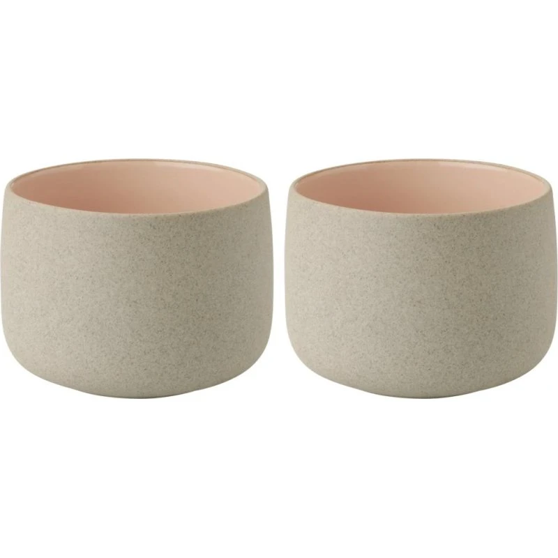 Stelton Taza EMMA 150 ml, Juego de 2 Piezas, Rosa