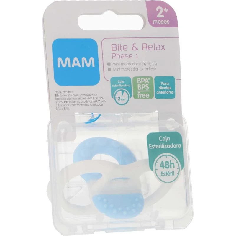 Mam Bite And Relax 1 2+ Azul