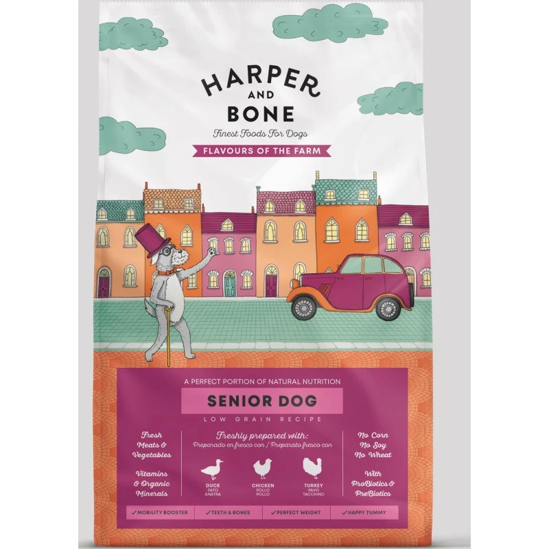 Harper & Bone Senior & Light Flavours of the Farm 12kg