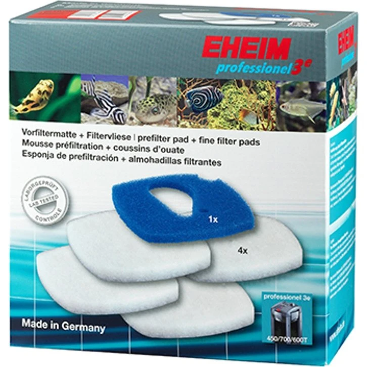 EHEIM Juego Cojines Espuma Azul y Guata 5 Unidades