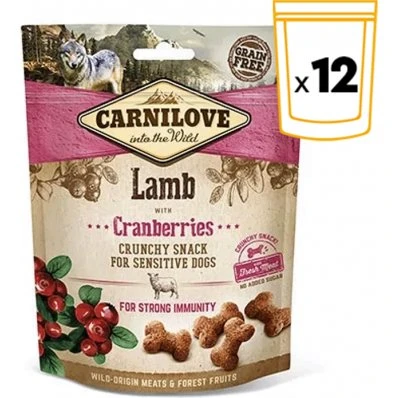 Carnilove Snack Crunchy Cordero Arándanos