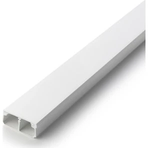 Inofix Canaleta Tapa Extraíble 35x16mm Blanco 2m