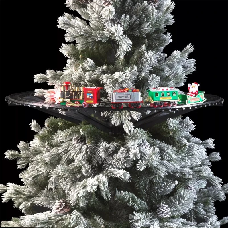 Tren Elevado para Árbol de Navidad 23 Piezas