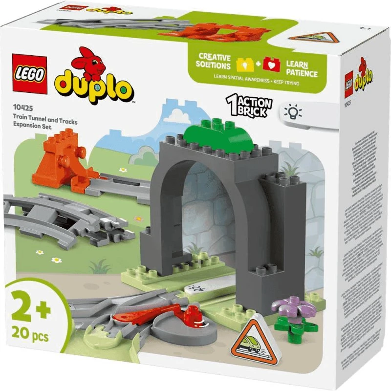 LEGO DUPLO Túnel y Vías Ferroviarias 10425