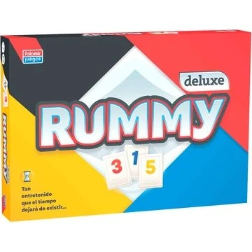 Falomir Rummy Deluxe, juego de mesa para 2-4 jugadores