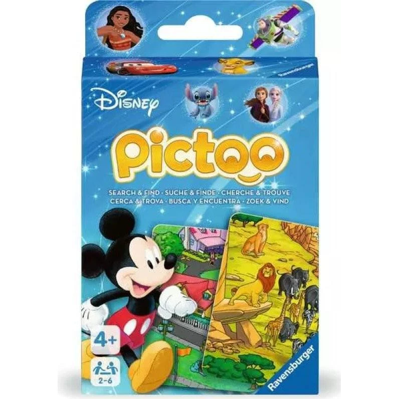 Ravensburger Pictoo Disney - Juego de Cartas